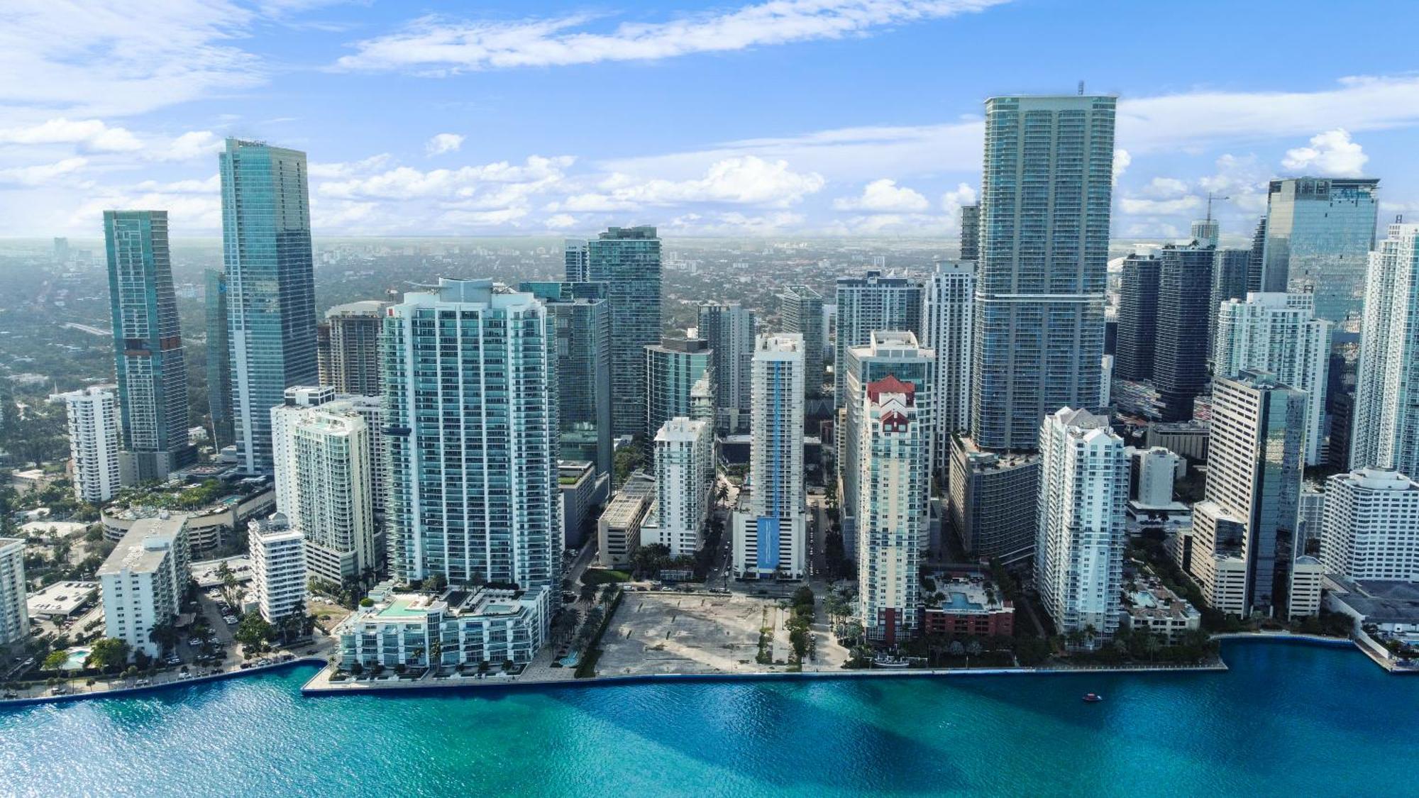 Upscale Brickell 3 Bedroom With Water Views And Free Parking Miami Eksteriør bilde