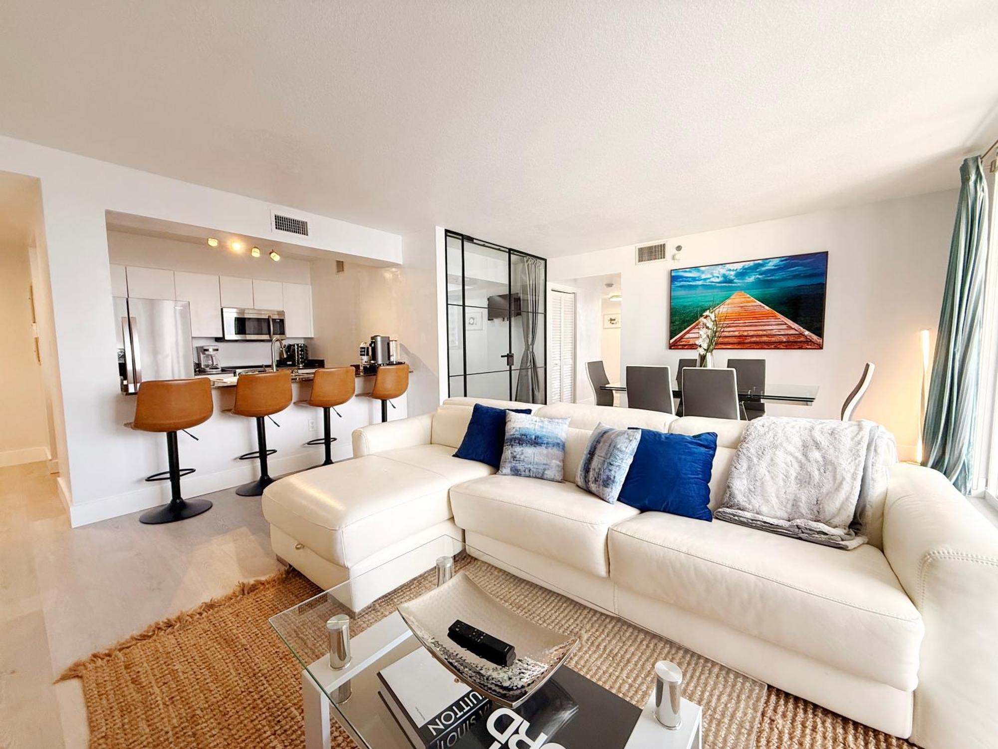 Upscale Brickell 3 Bedroom With Water Views And Free Parking Miami Eksteriør bilde